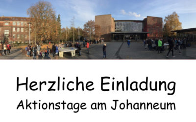 Vielfältiges Angebot zum Kennenlernen des Johanneums mit einem besonderen Gast