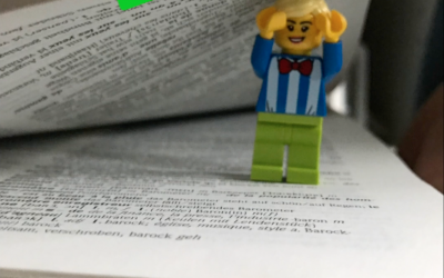 Ergebnis des Kunstprojekts „Fotografie – Miniaturwelten“ der 7a