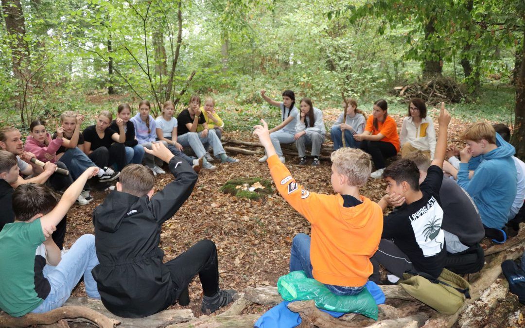 AOK-Projekt „Natürlich erleben“ – Erlebnisorientierter Unterricht in der Natur