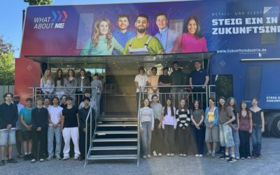 M+E-InfoTruck zu Gast am Johanneum – Technik hautnah erleben